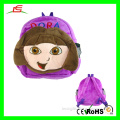 D016 Dora The Explorer Child Cartoon Plush Bag School Backpack